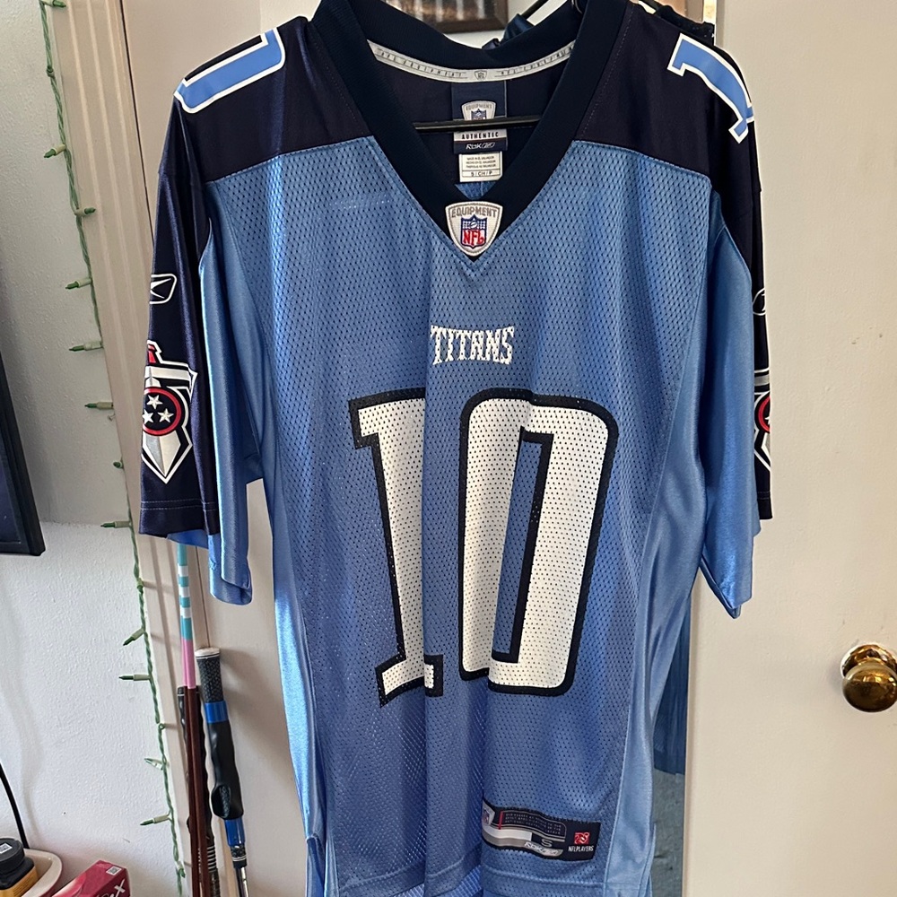 Reebok Authentic NFL Tennessee Titans Vince Young Jersey Small New w tags